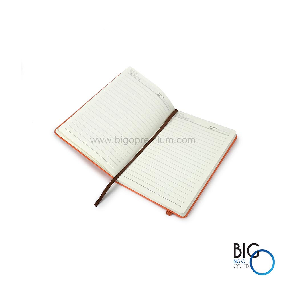 สมุดโน๊ตพรีเมี่ยม ปกหนัง โมเดล A1 แบบมีสายรัด