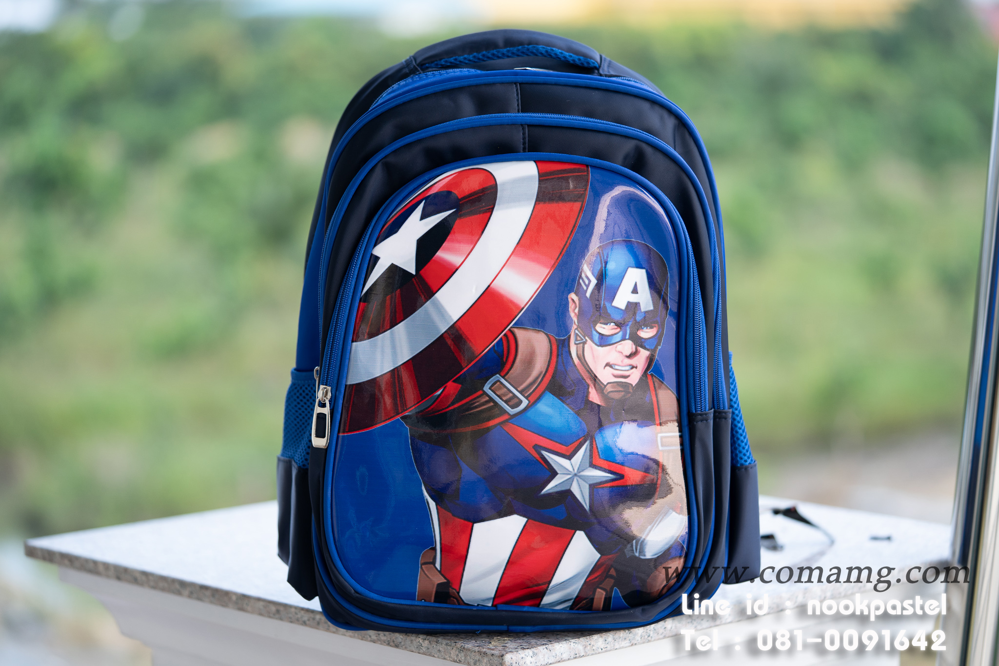 กระเป๋าเป้เด็กผู้ชาย ลายฮีโร่ กระเป๋านักเรียน