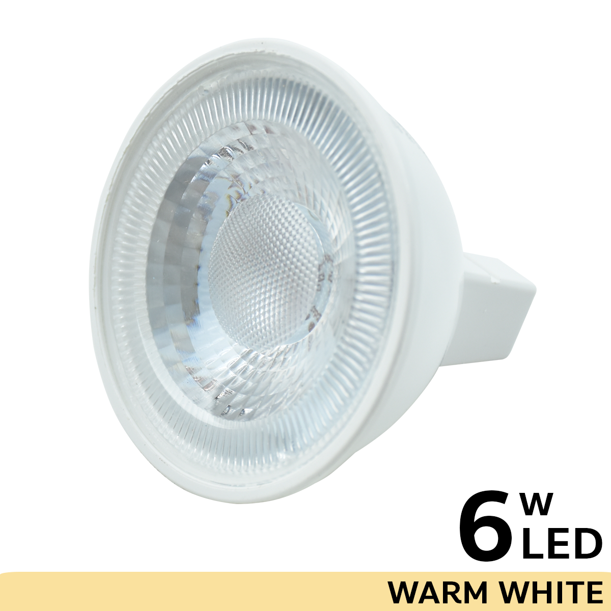 RefLED MR16 6W GU5.3 Non-dim 2700k 36d V4