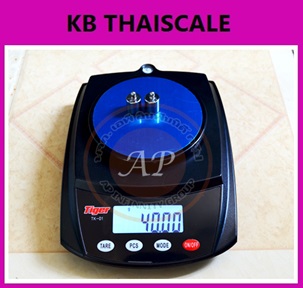 เครื่องชั่งดิจิตอล เครื่องชั่งอาหาร เครื่องชั่งในห้องครัว Kitchen Scale 500g ความละเอียด 0.01g ยี่ห้อ Tiger รุ่น TK-01 500g/0.01g