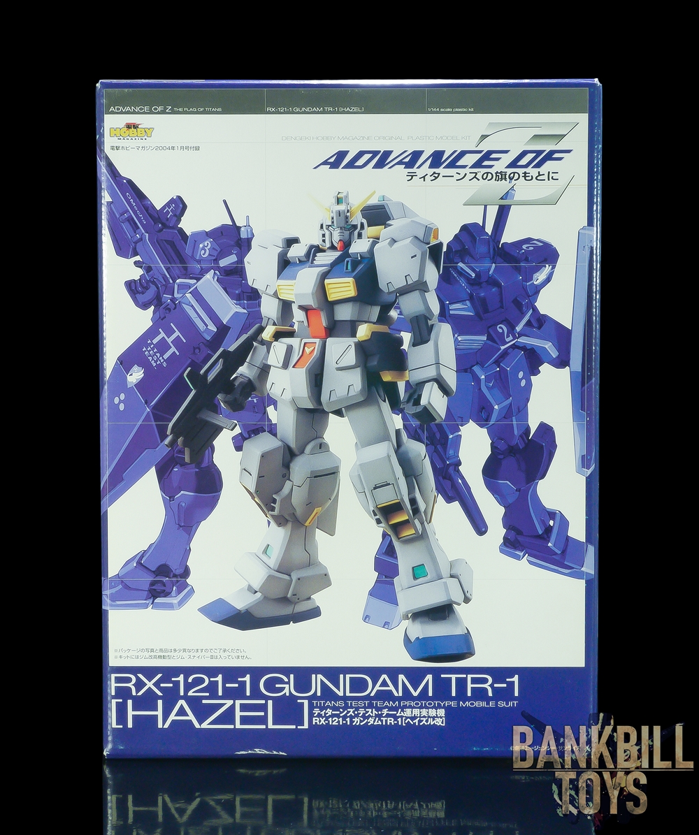 กันดั้ม Bandai Gunpla Dengeki Hobby Magazine Appendix NG 1/144 Titans Test Team Operation Experimental Machine RX-121-1 Gundam TR-1 [Hazel Custom]