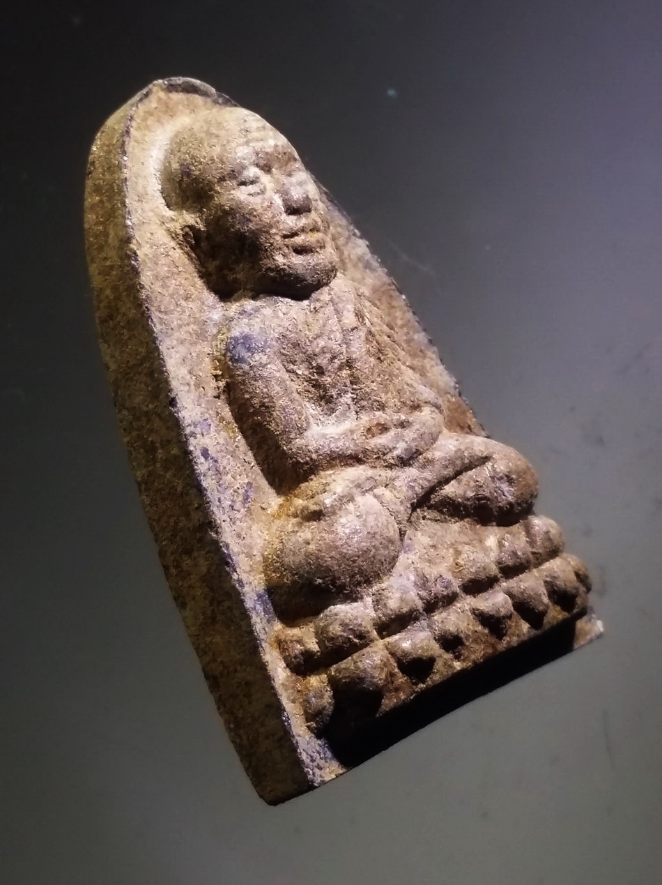 รหัสสินค้า หลวงปู่ทวด วัดต่างๆ 644 หลวงปู่ทวด เนื้อว่าน แช่น้ำมนต์ วัดหนองโพ จังหวัดราชบุรี สร้างปี 2556