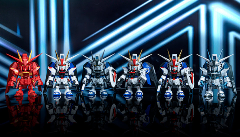 <Preorderปิดรับวันที่ 7/11/2023 เวลา 18.00น>เปิดรับPreorder มัดจำ700 บาท Qmsv mini Freedom Gundam Box 8 (ได้ชัว 6แบบ+2 Box เป็นการสุ่มครับ)