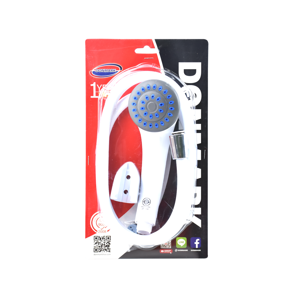Donmark ชุดฝักบัวอาบน้ำ-ขาว CD-02 W
