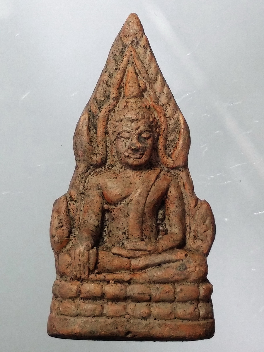 รหัสสินค้า พระมีกล่อง 475 รูปหล่อลอยองค์เนื้อดินเผา พระพุทธชินราช วัดราชบูรณะ จังหวัดพิษณุโลก รุ่น พุทธบูชา ๕๙