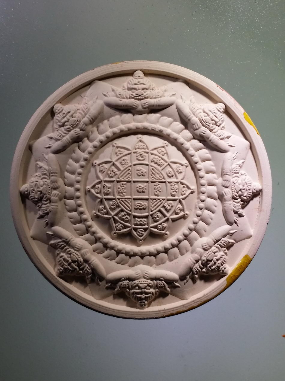 รหัสสินค้า จตุคามรามเทพ 499 ลูกเคลือบเหลือง พระเทวราชโพธิสัตว์จตุคามรามเทพ พิมพ์พังพกาฬ รุ่นเศรษฐีมหามงคล วัดอินทคีรี จังหวัดนครศรีธรรมราช