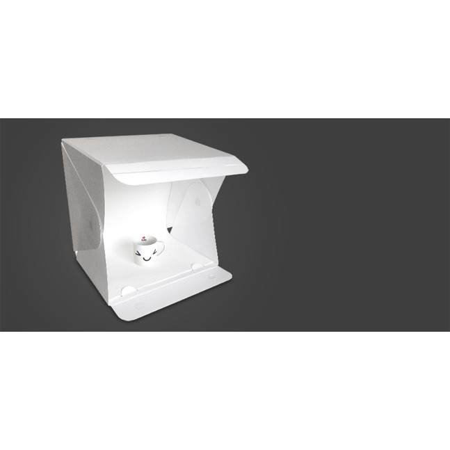 กล่องถ่ายรูปสินค้า กล่องสตูดิโอถ่ายรูป มีไฟLED ขนาด 40*40CM