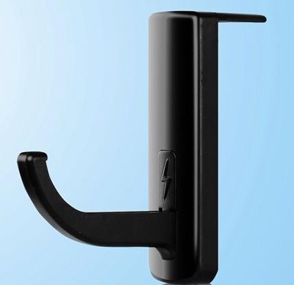 ขาเกี่ยว/แขวนหูฟังกับจอคอมพิวเตอร์