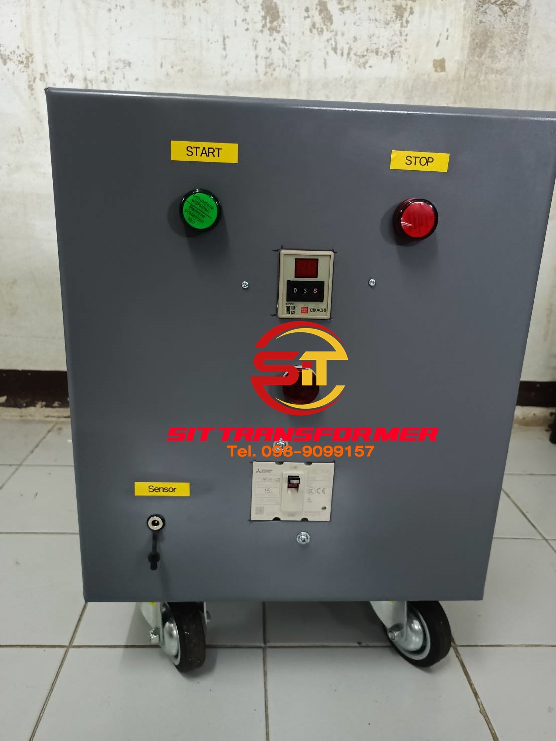 ตู้คอนโทรลเครื่องซีลถุงพลาสติก 2400 WATT