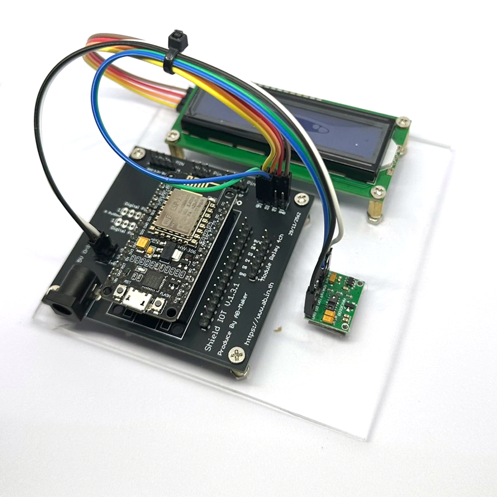 Mini Project Arduino เครื่องวัดออกซิเจนในเลือดแบบปลายนิ้ว (SpO2) (พร้อมประกอบ)