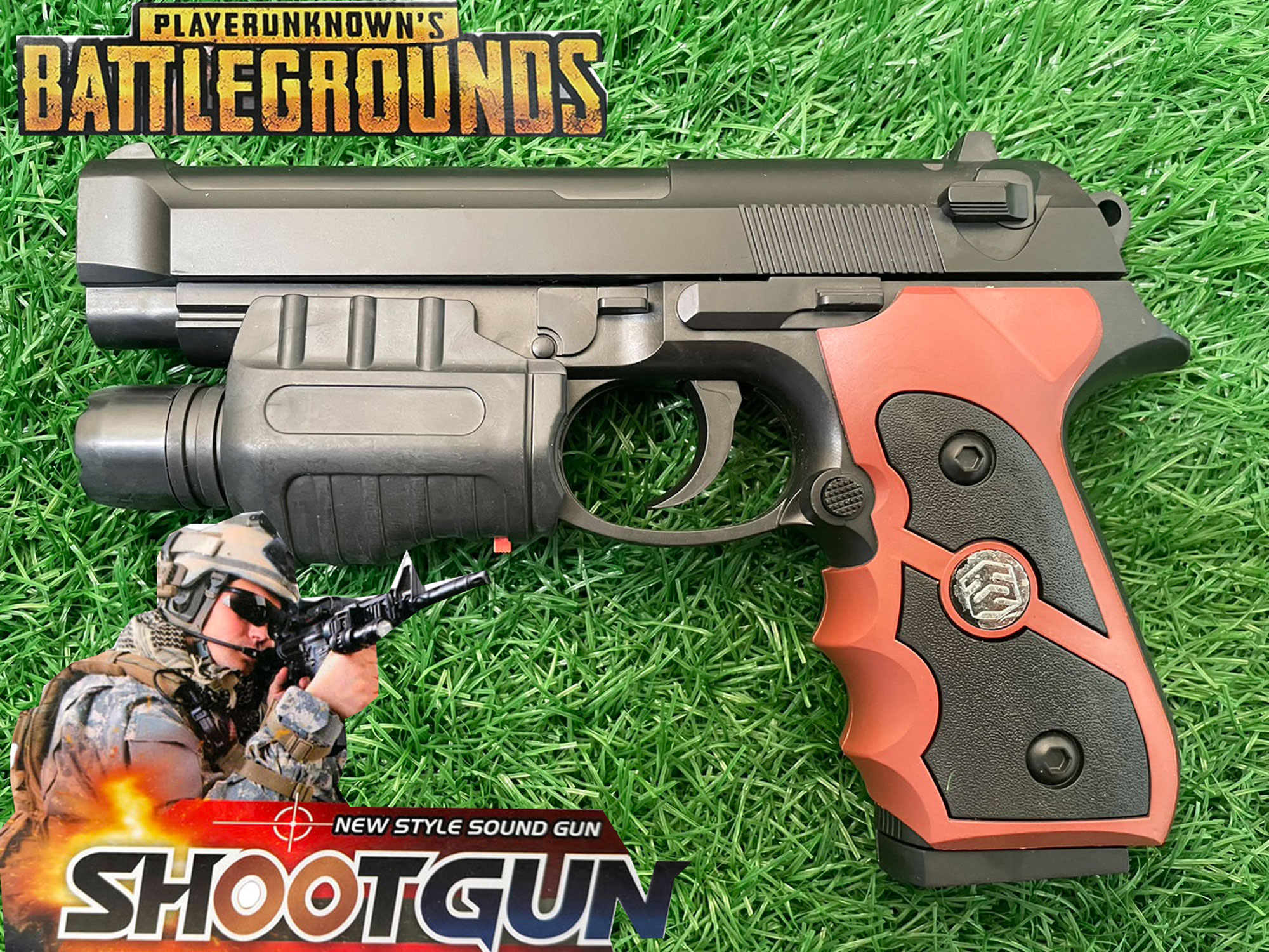 ปืนของเล่น ปืนอัดลมของเล่น ปืนอัดลมพลาสติก ปืนอัดลมพกสั้น ปืนอัดลม ชักยิงทีละนัด รุ่น P-779B