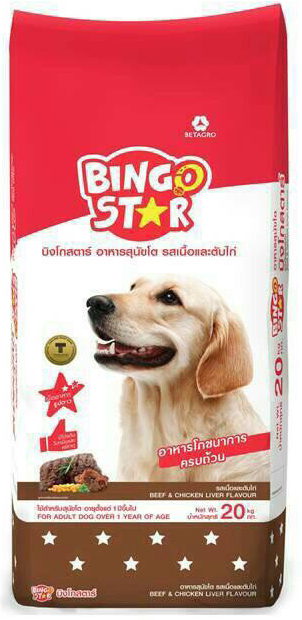 BINGO STAR DOG 20 KG