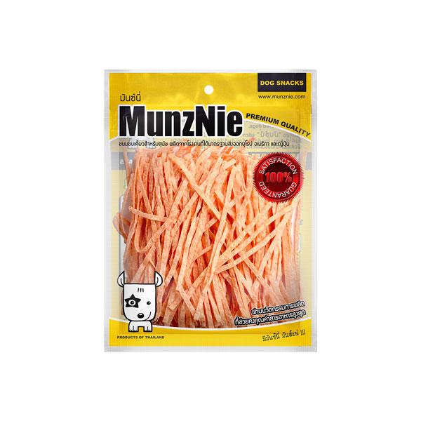 MUNZNIE ขนมสุนัขมันซ์นี่ ปลาเส้น 80G