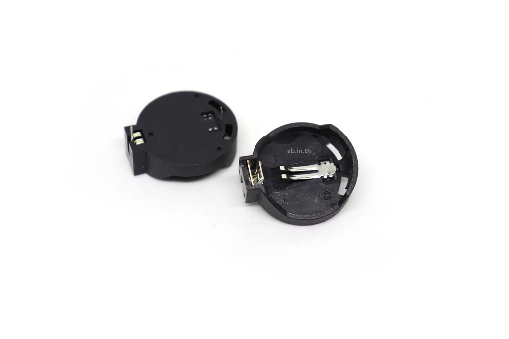 ขั้วถ่าน 3V ถ่านกระดุมแบบนอน สำหรับถ่าน CR2032,CR2025