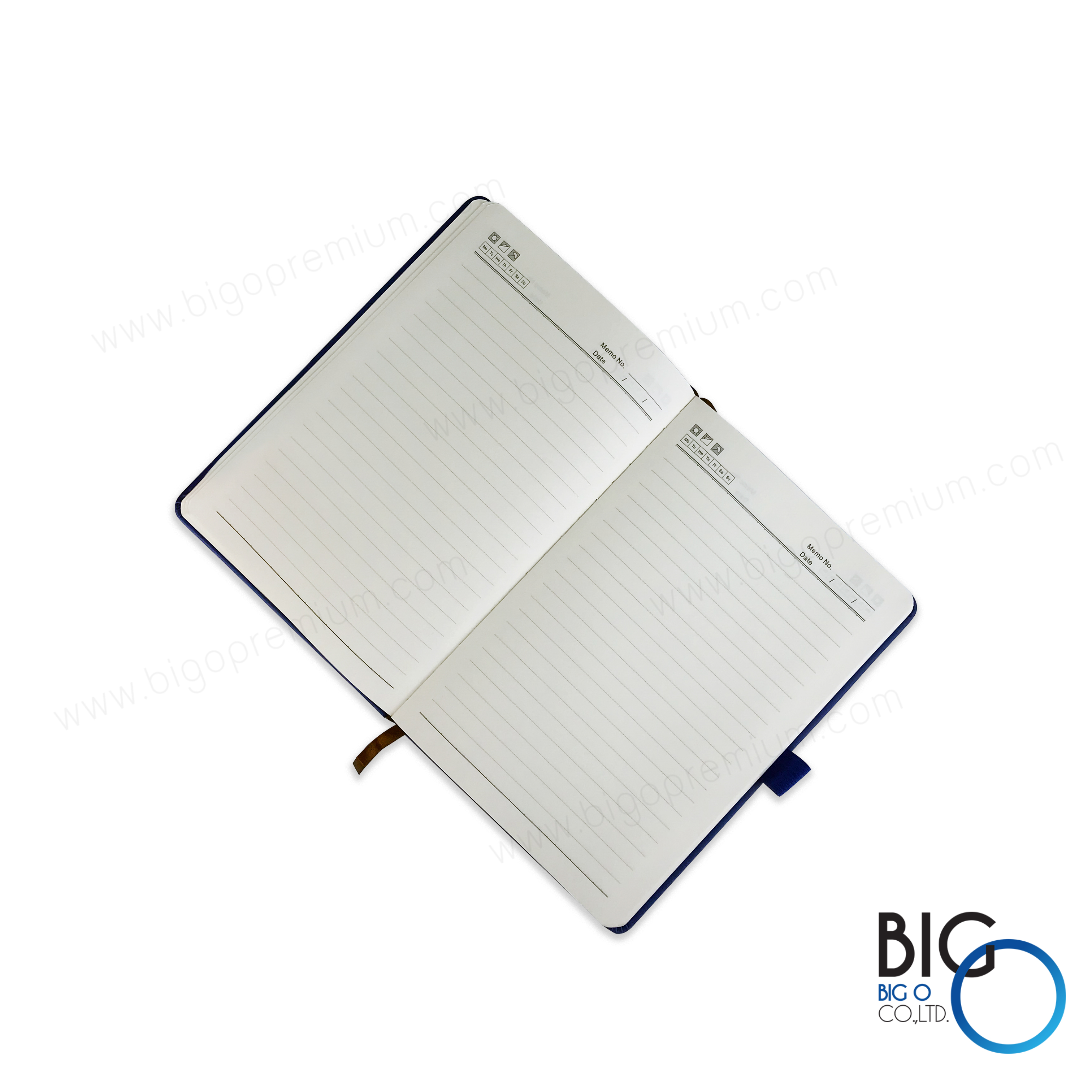 สมุดโน๊ตปกน้ำเงิน Water POG