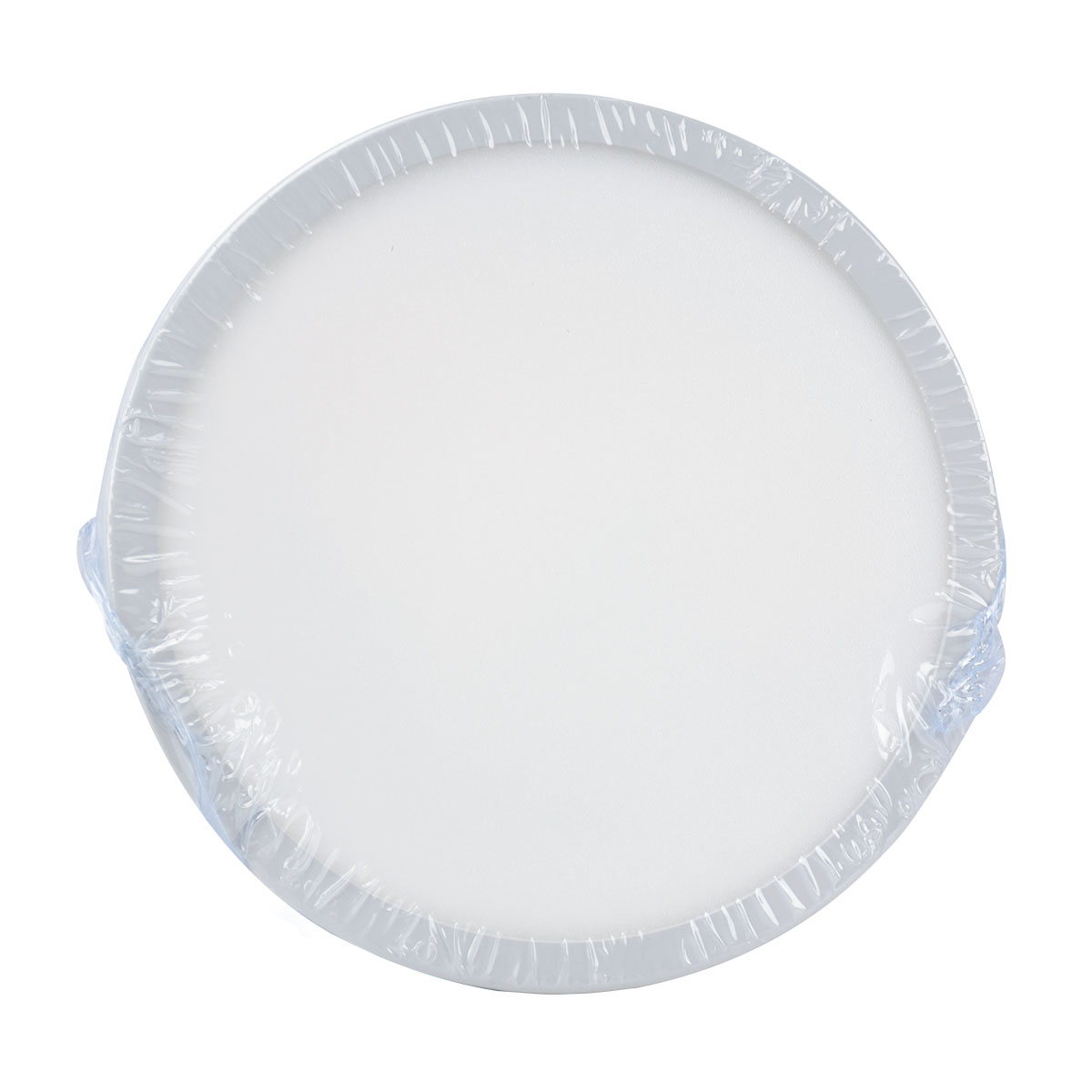 LEKISE โคมฝังฝ้า ROUND LED SLIM DOWNLIGHT วงกลม 15W 3000 สปริงขาล็อก โทนสีเหลือง