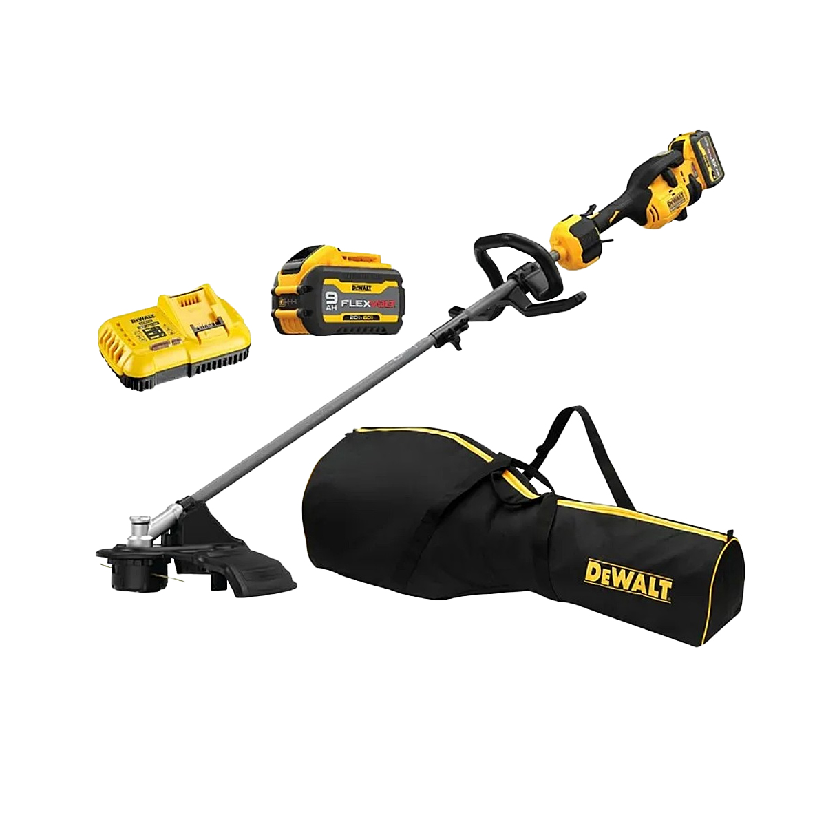 Dewalt เครื่องเล็มหญ้าไร้สาย Flexvolt 60V Max. (54V) [DCMAS5713X1-B1]