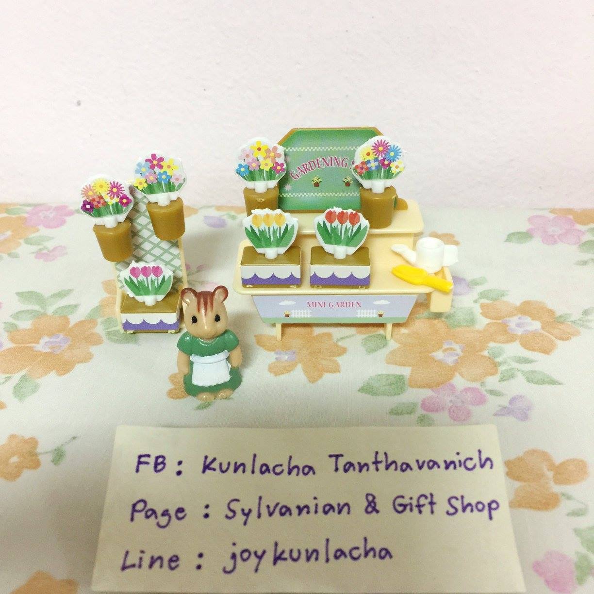 ร้านขายดอกไม้ขนาดจิ๋วๆ Mini Garden Shop : Sylvanian Families