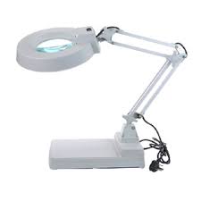 โคมไฟแว่นขยายหนีบโต๊ะ 20X ( กำลังขยาย 20เท่า ) โคมไฟ โคมไฟแว่นขยาย Lamp Magnifier 20X Clamp Magnifying Lamp