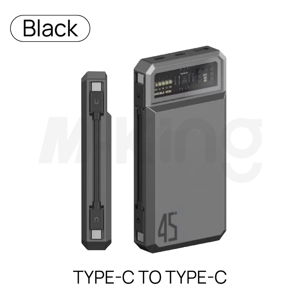 Orsen Eloop E59L สีเทา Power Bank PD 30W QC 3.0 20000mAh พาวเวอร์แบงค์ ชาร์จเร็ว