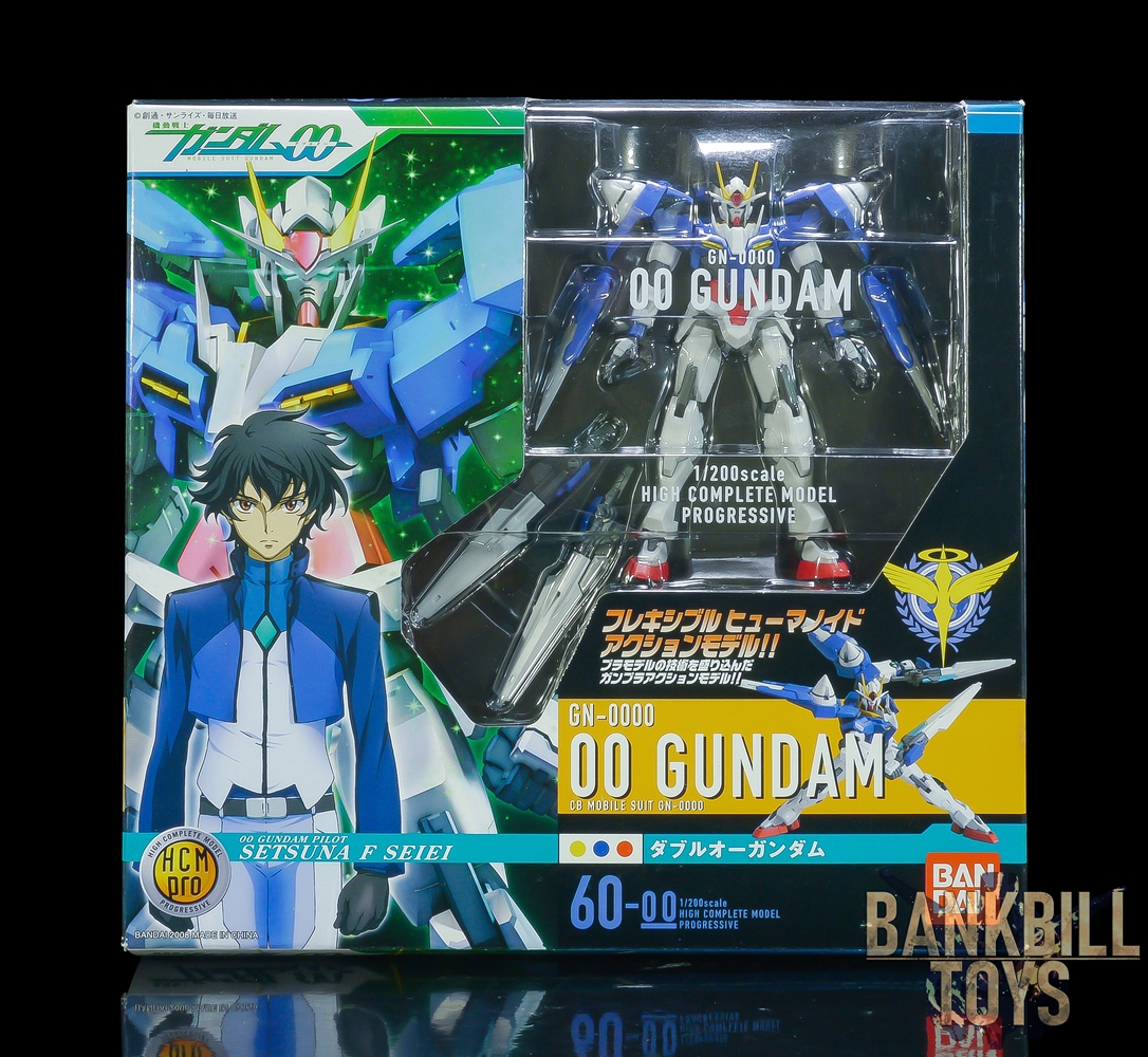 กันดั้ม Bandai HCM Pro High Complete Model Progressive 1/200 No.60-00 GN-0000 00 Gundam