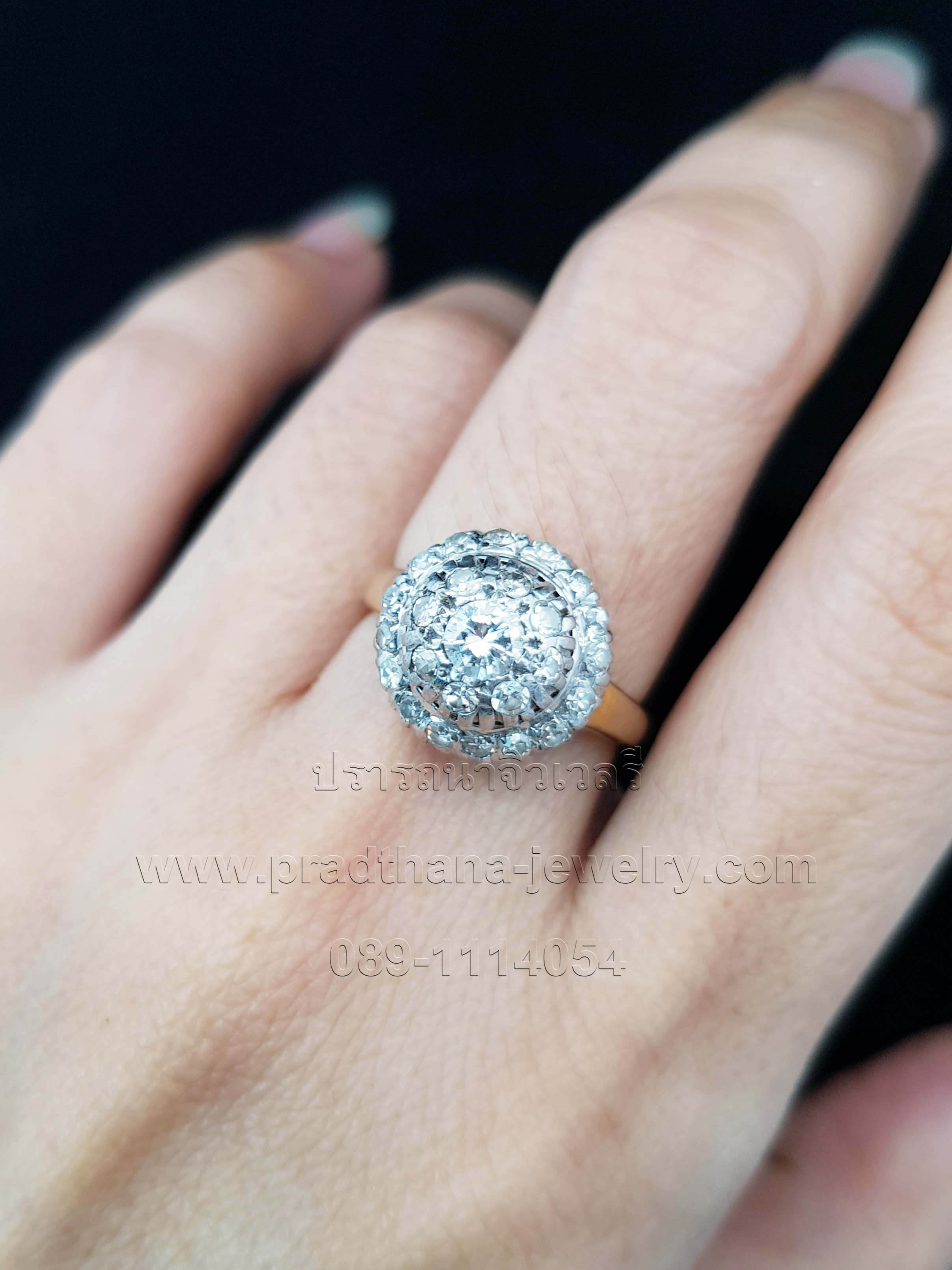 แหวนโบราณบัวคว่ำ **ขายแล้ว**