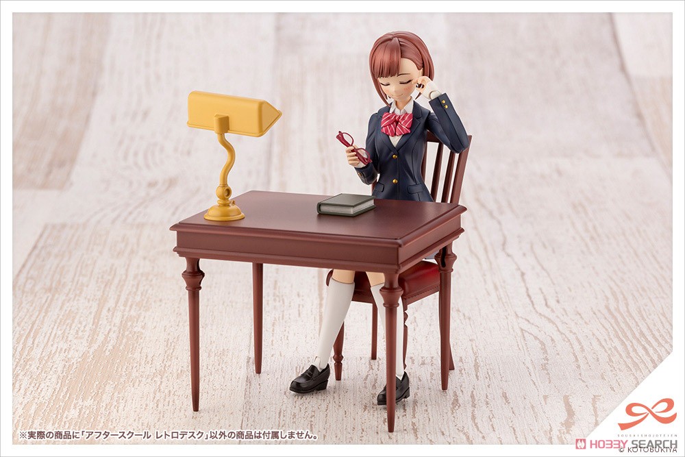 เปิดรับPreorder มัดจำ 200 บาท Sousai Shojo Teien After School Retro Desk (Plastic model)