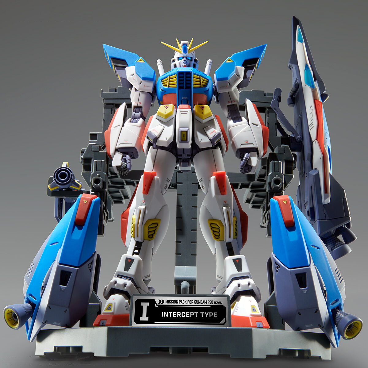 Preorder ปิดรับพรีที่ 4 คิว มีมัดจำ 250 บาท เฉพาะพาส P-bandai MG 1/100 Mission Pack Hangar for Gundam F90 Twin Set