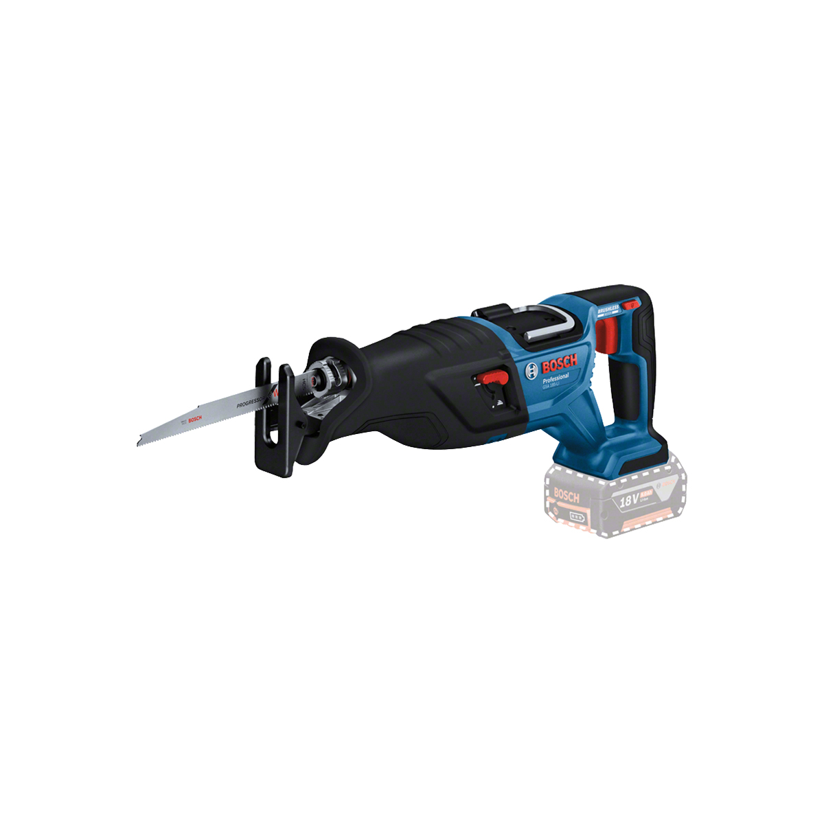 BOSCH เลื่อยชักไร้สาย 18V GSA 185 LI [06016C00L0] (ตัวเปล่า)