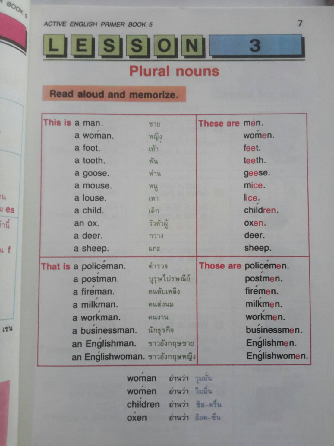 Active English Primer 5(New Edition) และแบบฝึกหัด