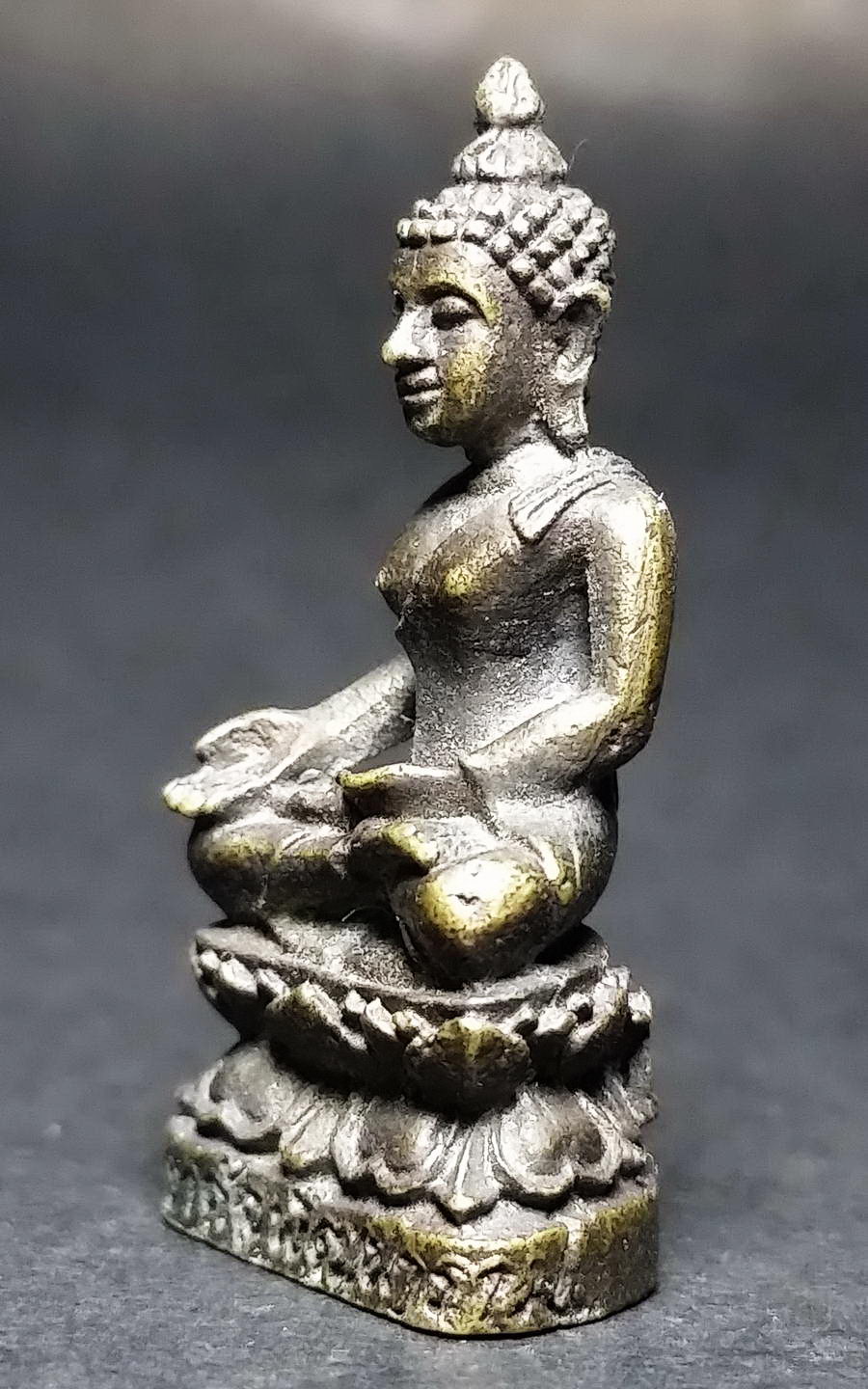 รหัสสินค้า พระกริ่ง พระหล่อ 418 รูปหล่อ พระไพรีพินาศ วัดเขาค้อพัฒนาราม จังหวัดเพชรบูรณ์ พระรายการนี้ให้เช่าบูชาแล้ว