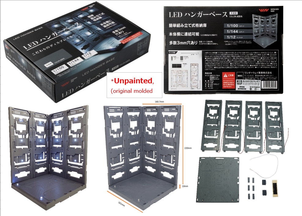 <Preorder ปิดรับวันที่3/11/2025 > 🔔เปิดรับPreorder ไม่ต้อมัดจำ LED HANGER BASE (unpainted)