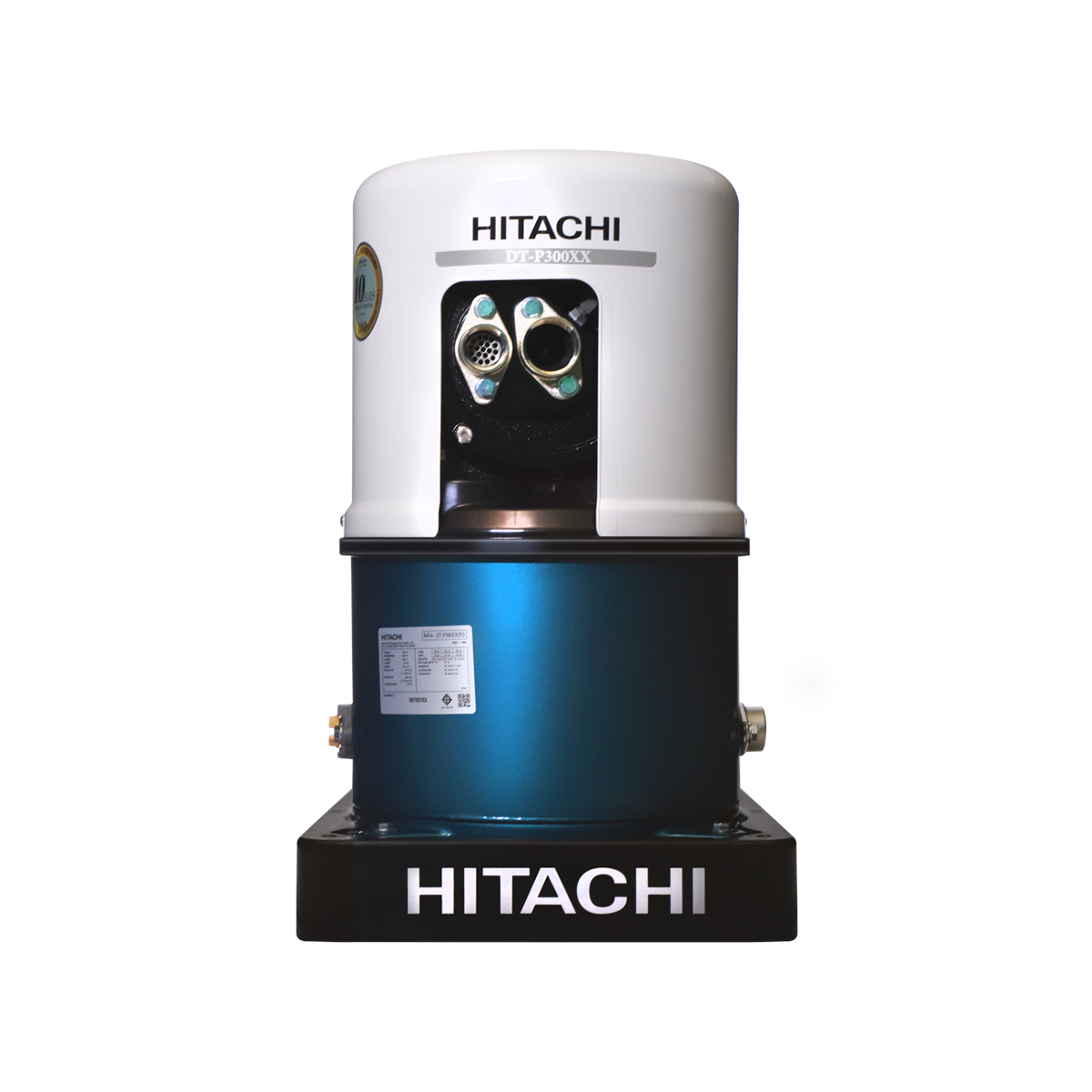 HITACHI ปั๊มดูดลึกอัตโนมัติ 300 วัตต์ (เจ็ทคู่) DT-P300XX+PJ
