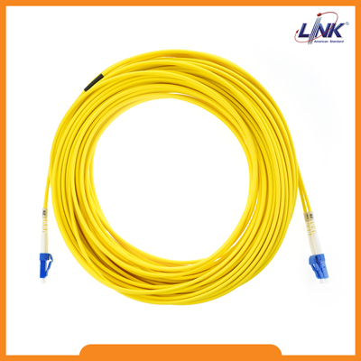 UFP922D31-05 Fiber Optic LC-LC Patch Cord OS2, Duplex 9/125 μm Single-mode, (3.0 mm Jacket)/UPC-UPC, Lengths 5 m.