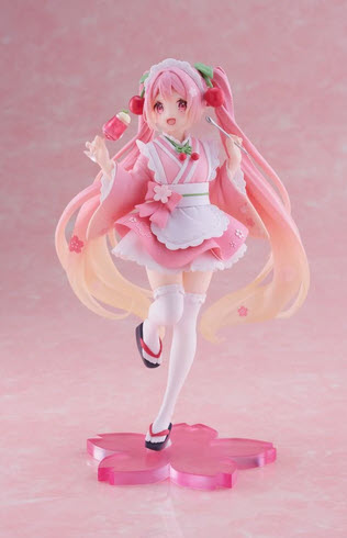 (Preorder ถึงวันที่ 17/2/2024) เปิดรับPreorder มีค่ามัดจำ 100 บาท 06026702 Sakura Miku Newley Written Figure (Japanese Cafe Ver.