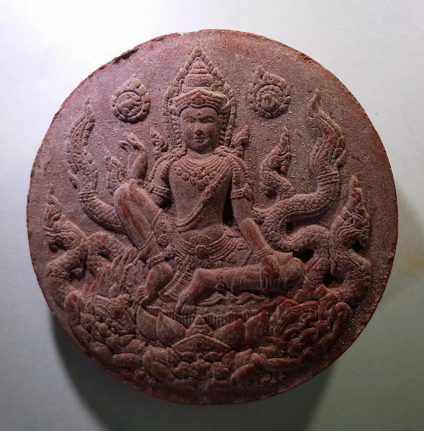 รหัสสินค้า จตุคามรามเทพ 162 พระเทวราชโพธิสัตว์ จตุคามรามเทพ หลังพระพิฆเณศวร เนื้อว่านแดง ไม่ทราบรุ่น พระรายการนี้ให้เช่าบูชาแล้ว