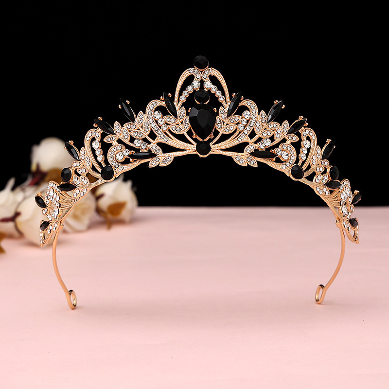 As2328- พร้อมส่งจากไทย มงกุฎเพชรประดับมุก แวววาว สวยสุดหรูดูแพงเหมือนแบบ เด็กโต-ผู้ใหญ่ ดัดปรับขนาดได้เล็กน้อย