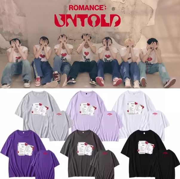 เสื้อยืด ENHYPEN : ROMANCE UNTOLD