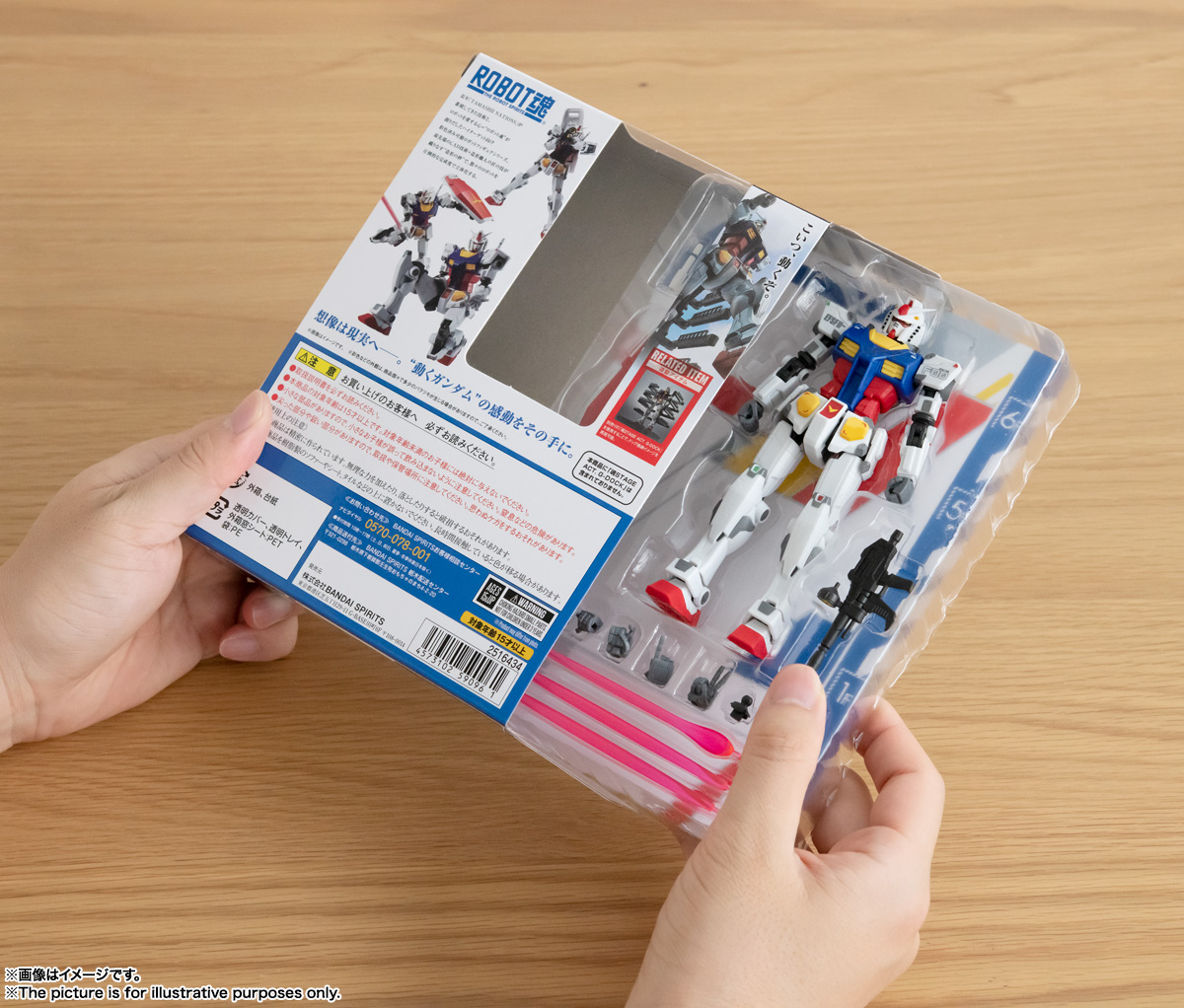 กันดั้ม Bandai Spirits Gundam Factory Yokohama Limited The Robot Spirits <SIDE MS> R-SP RX-78F00 Gundam