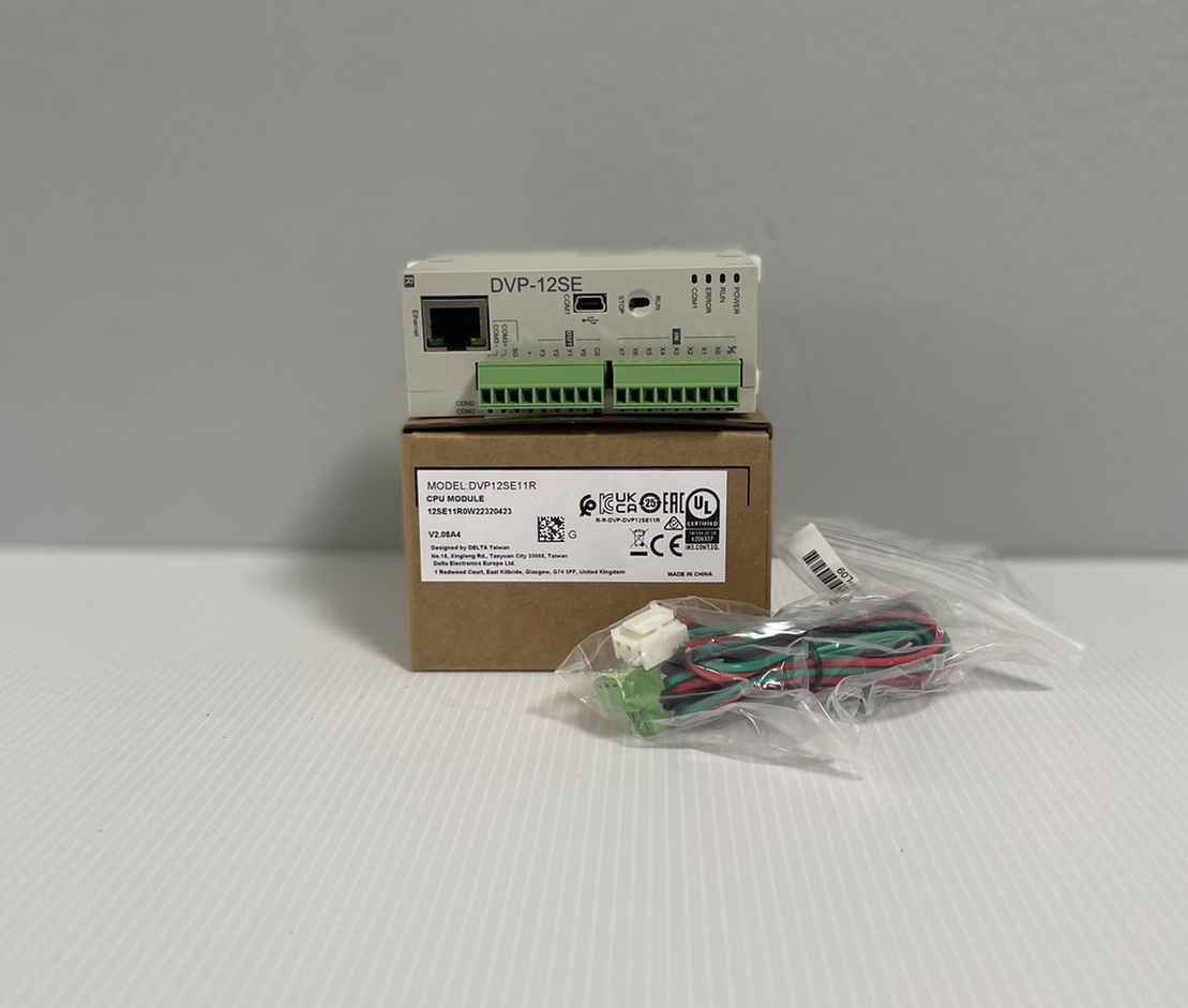 Delta PLC DVP12SE11T 8I/4OEthernet (Transsistor)