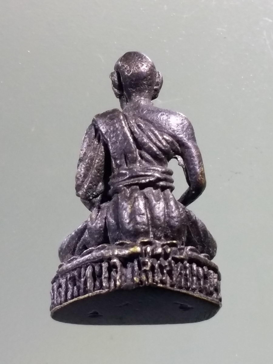 Antig Pim 161 รูปหล่อหลวงพ่อเทศ วัดสระทะเล อำเภอพยุหะคีรี จังหวัดนครสวรรค์ สร้างปี 2530