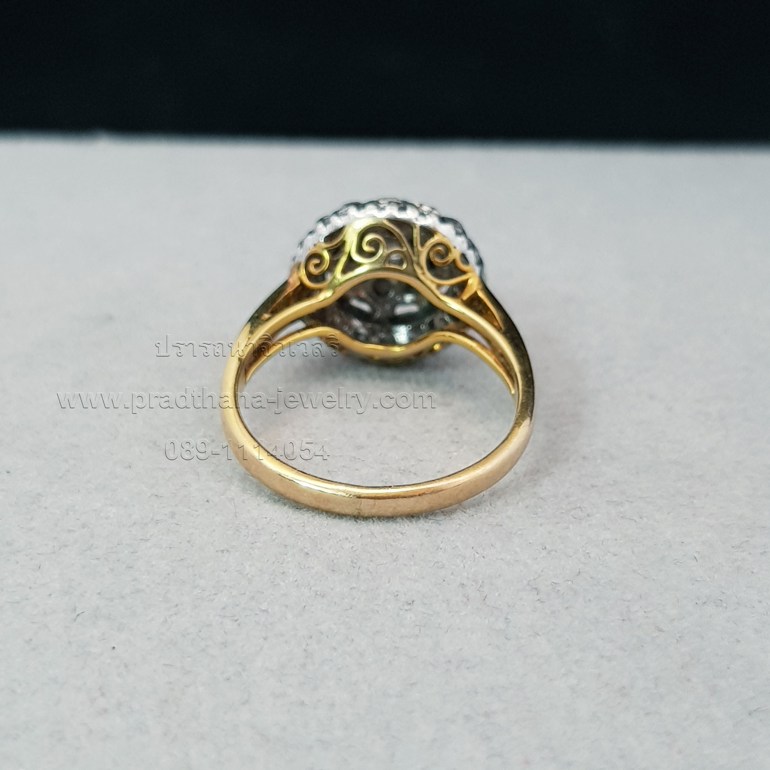 แหวนโบราณบัวคว่ำ **ขายแล้ว**