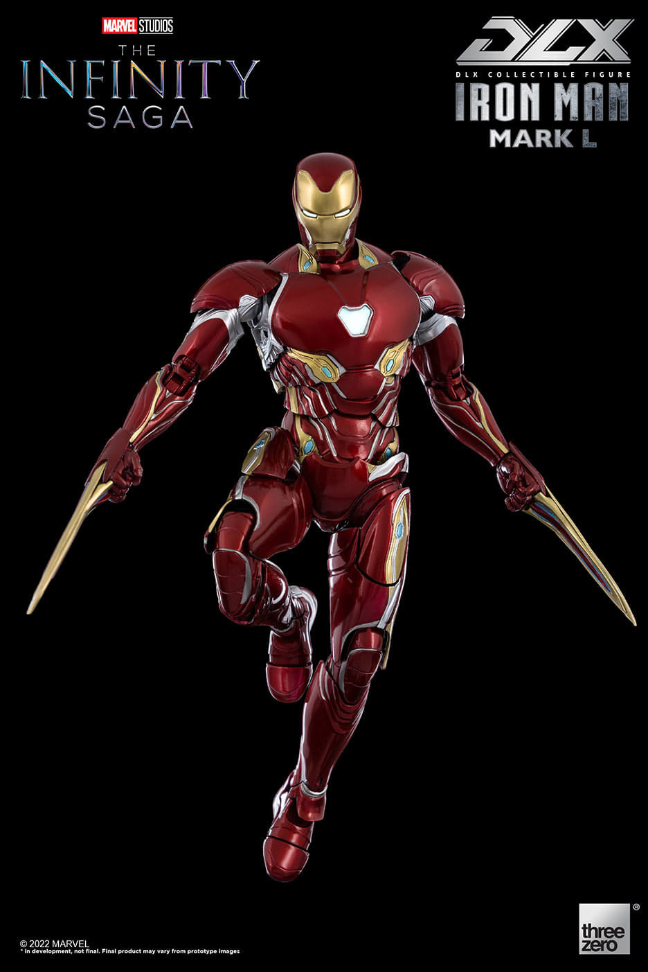 <Preorderถึง 6/5/2022 >เปิดรับPreorder มัดจำ 1300บาท Infinity Saga: DLX Ironman Mark 50