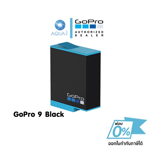 GoPro 10 / 9 Battery x 2 แบตเตอร์รี่ x 2 ของโกโปรแท้ ประกันศูนย์ 1 ปี