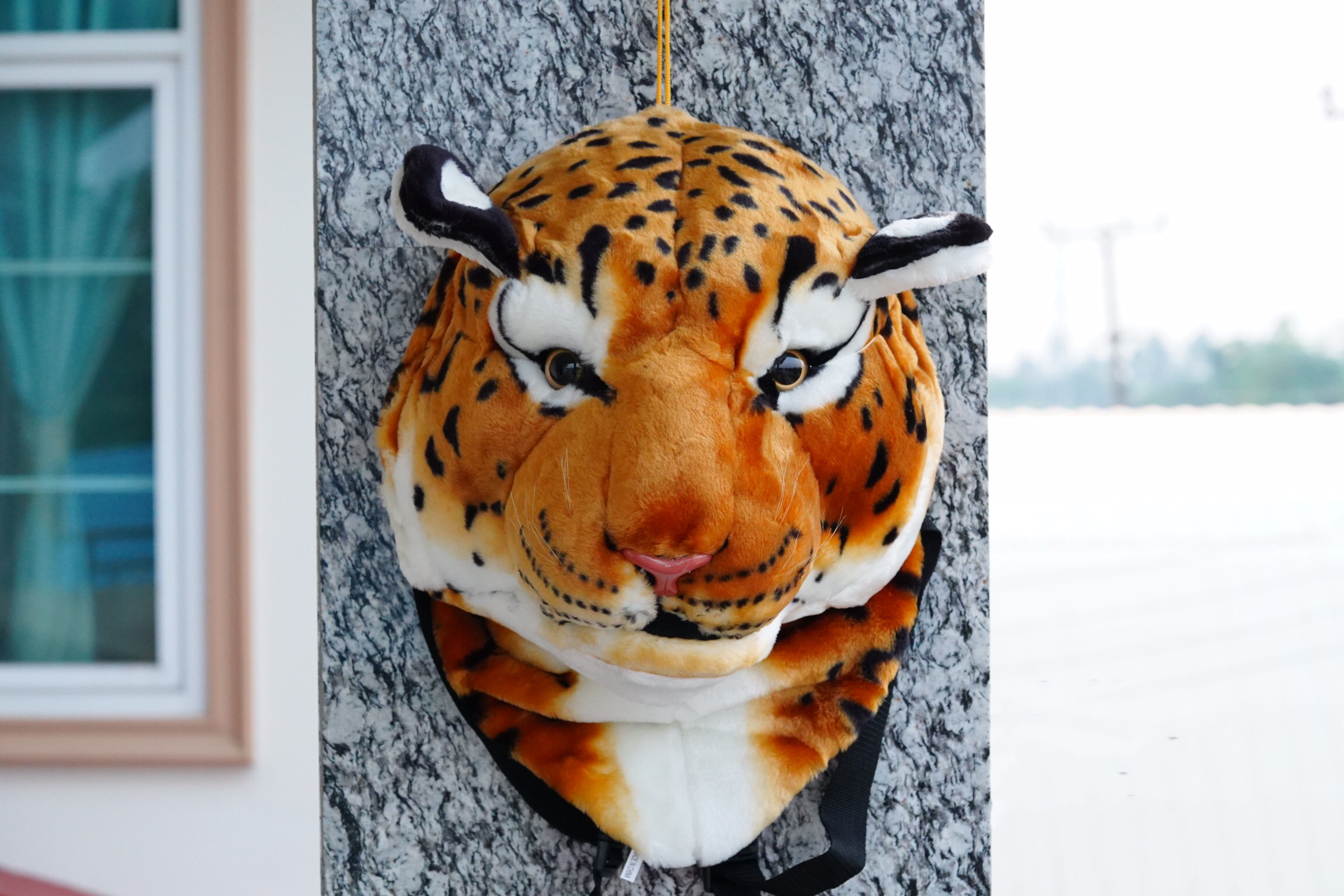 กระเป๋าหัวเสือ หัวสิงโต กระเป๋าสะพายหลัง ใบใหญ่ งานสวย