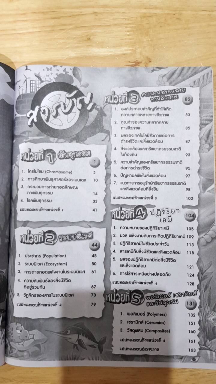 หนังสือสื่อการเรียนรู้และเสริมสร้างทักษะตามมาตรฐานและตัวชี้วัด กลุ่มสาระการเรียนรู้วิทยาศาสตร์ ชั้น ม.3 เล่ม 1 (11) สำนักพิมพ์นิยมวิทยา ฉบับปรับปรุง 2560