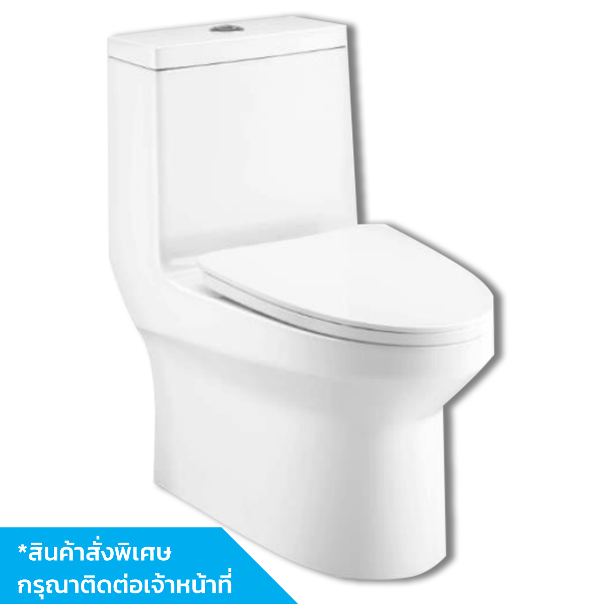 COTTO สุขภัณฑ์ชิ้นเดียว 3/4.8L สีขาว C11000