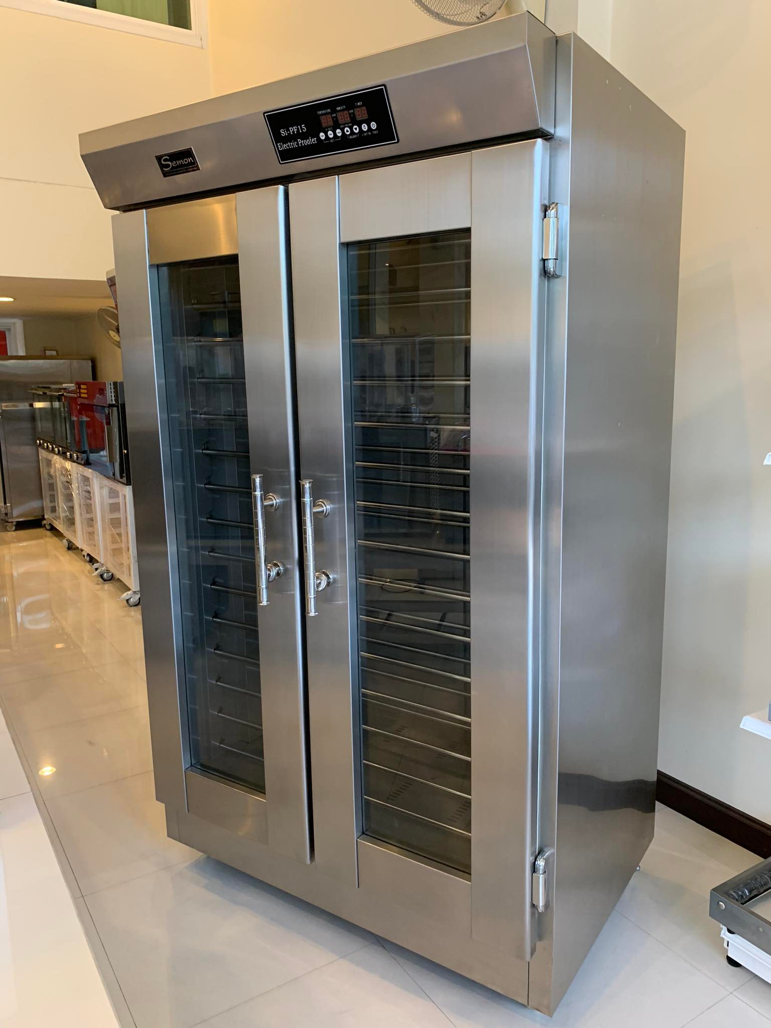 ตู้หมักแป้ง 30 ถาด บอดี้สแตนเลส Si-PF30