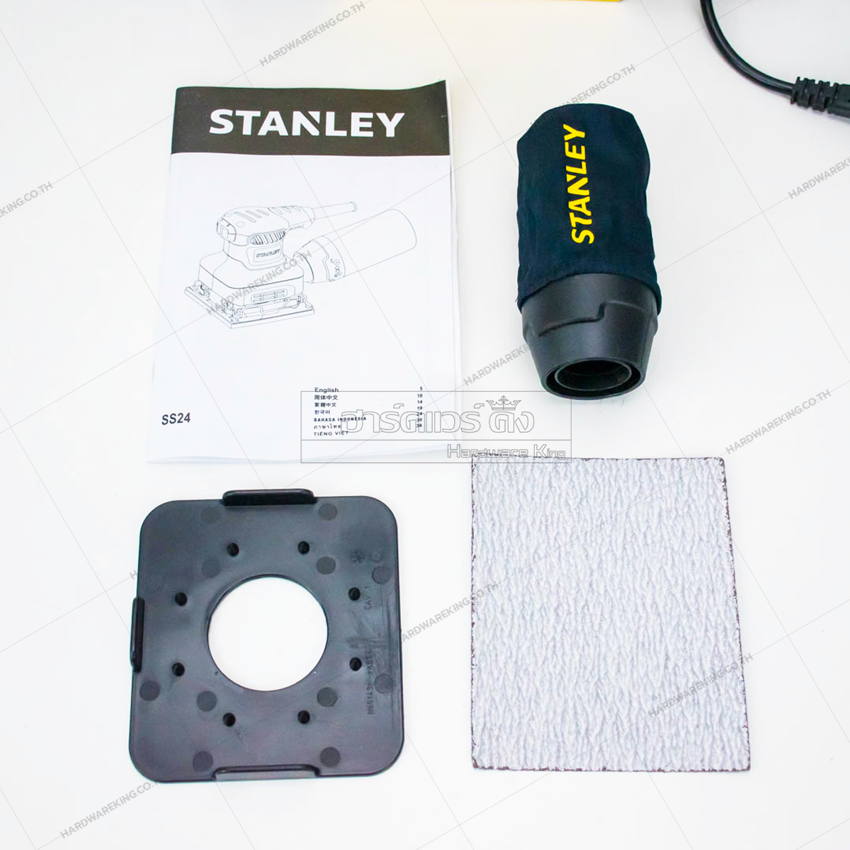 STANLEY เครื่องขัดกระดาษทราย แบบสั่น [SS24]