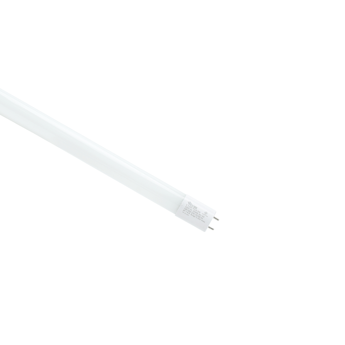หลอดแอลอีดีทิวบ์ T8(แก้ว) รุ่นสว่างพิเศษ T8 แบบ DE ไฟเข้าสองข้าง 9W/1,050LM/DL
